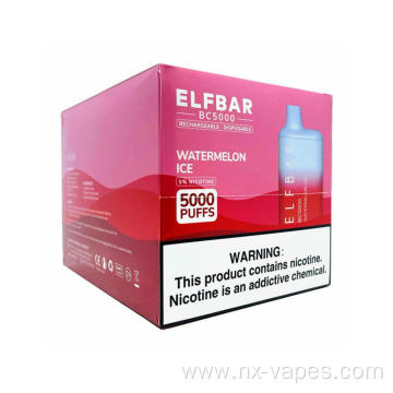 Best Flavour Disposable Vape Elf Bar 5000 Puffs